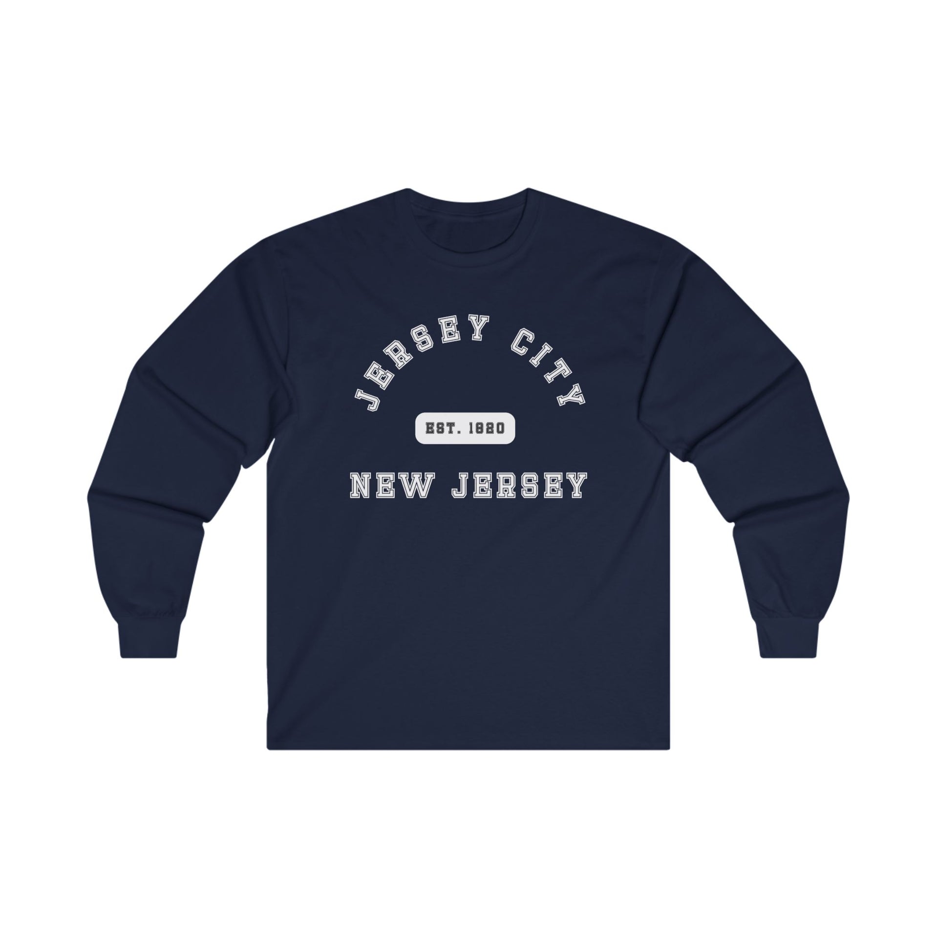 Jersey City NJ Ultra Cotton Long Sleeve Tee