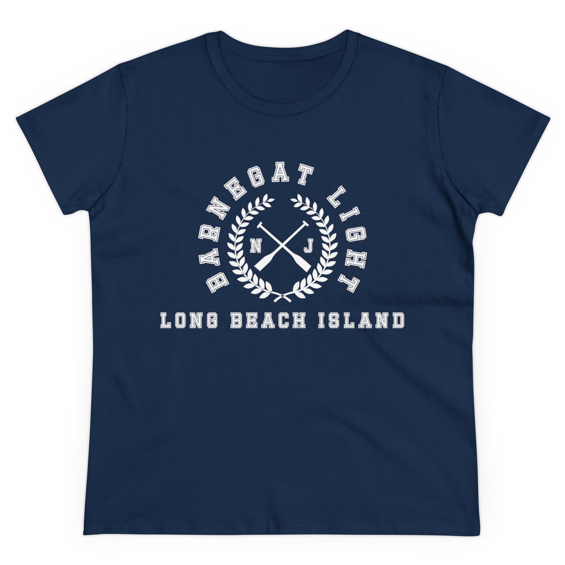 Barnegat Light Long Beach Island Women's Midweight Cotton Tee