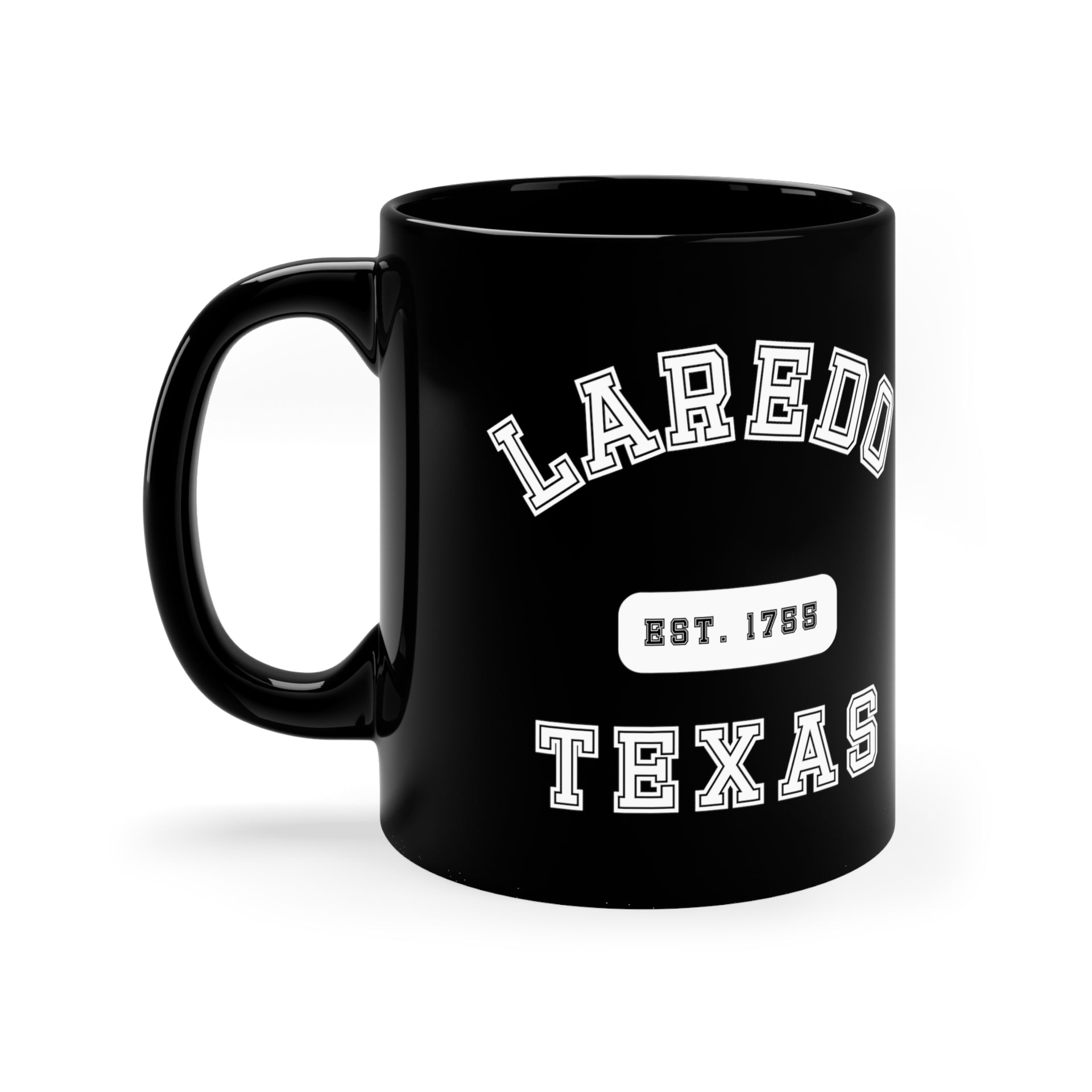 Laredo Texas 11oz Black Mug