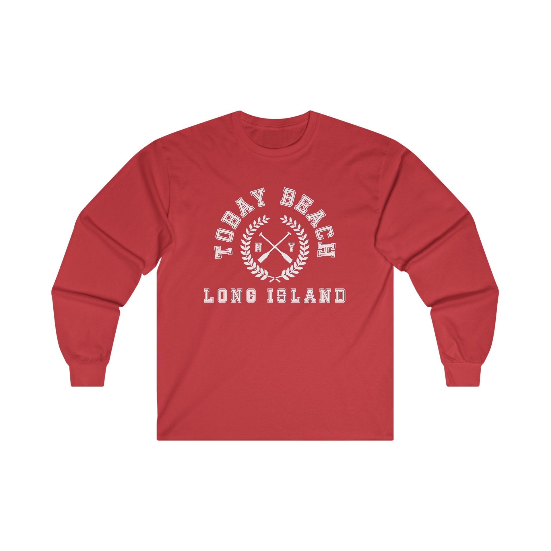 Tobay Beach Long Island Ultra Cotton Long Sleeve Tee