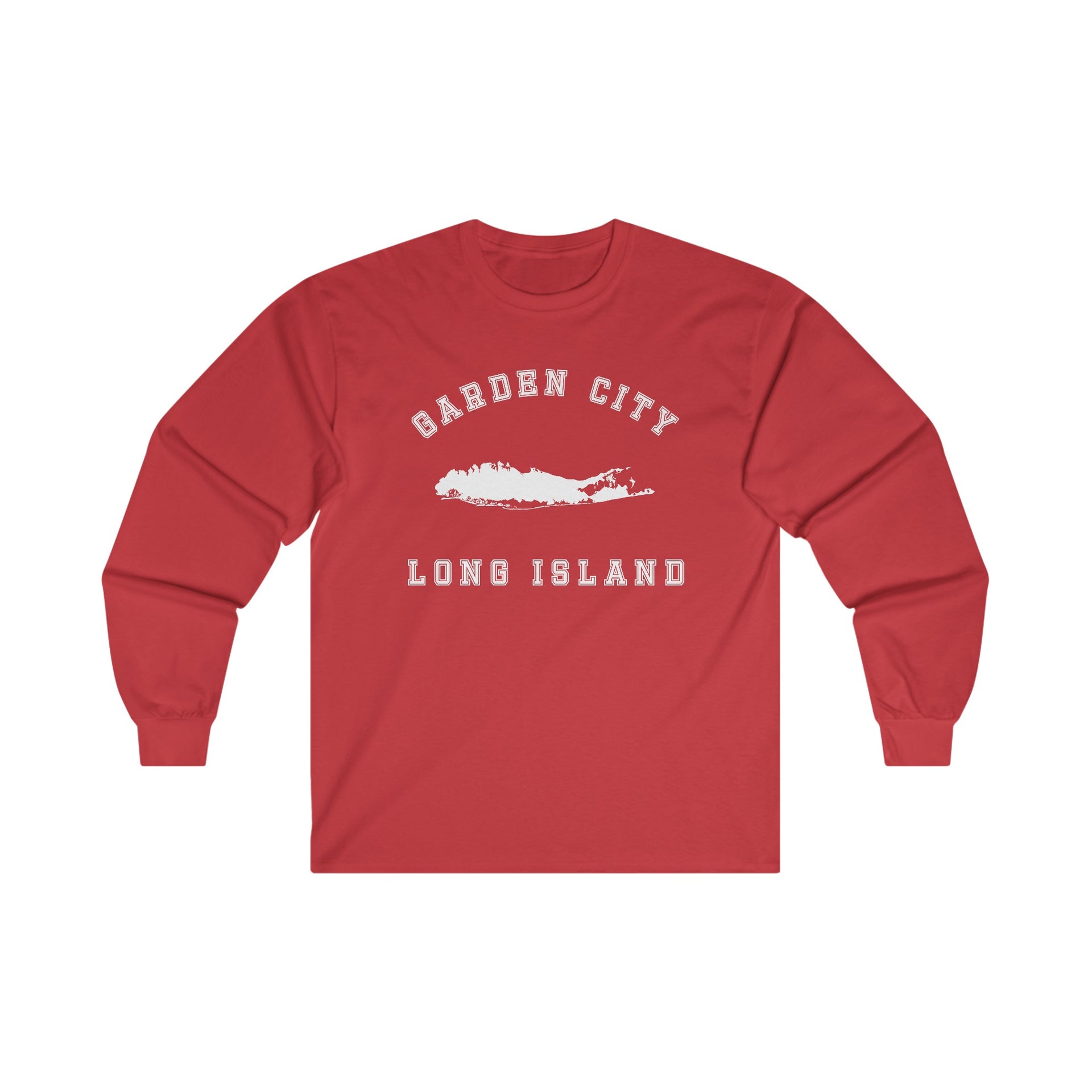 Garden City Long Island Ultra Cotton Long Sleeve Tee