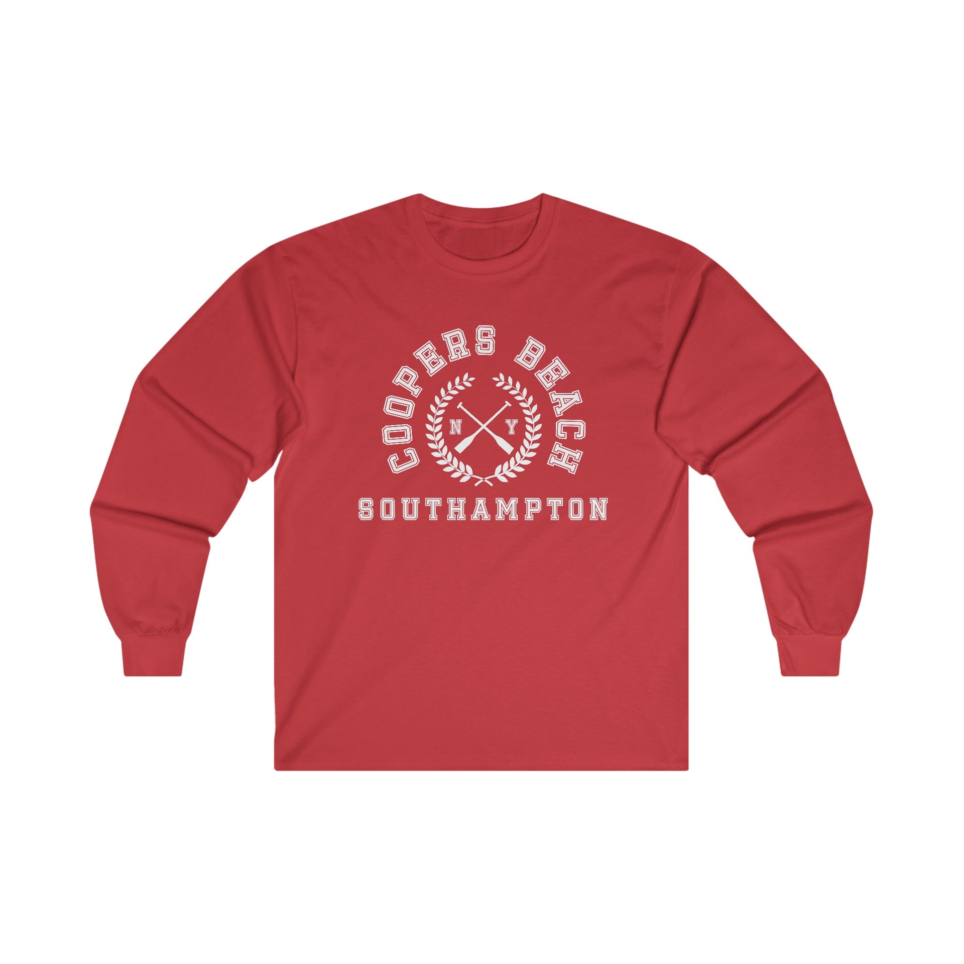 Coopers Beach Southampton Ultra Cotton Long Sleeve Tee