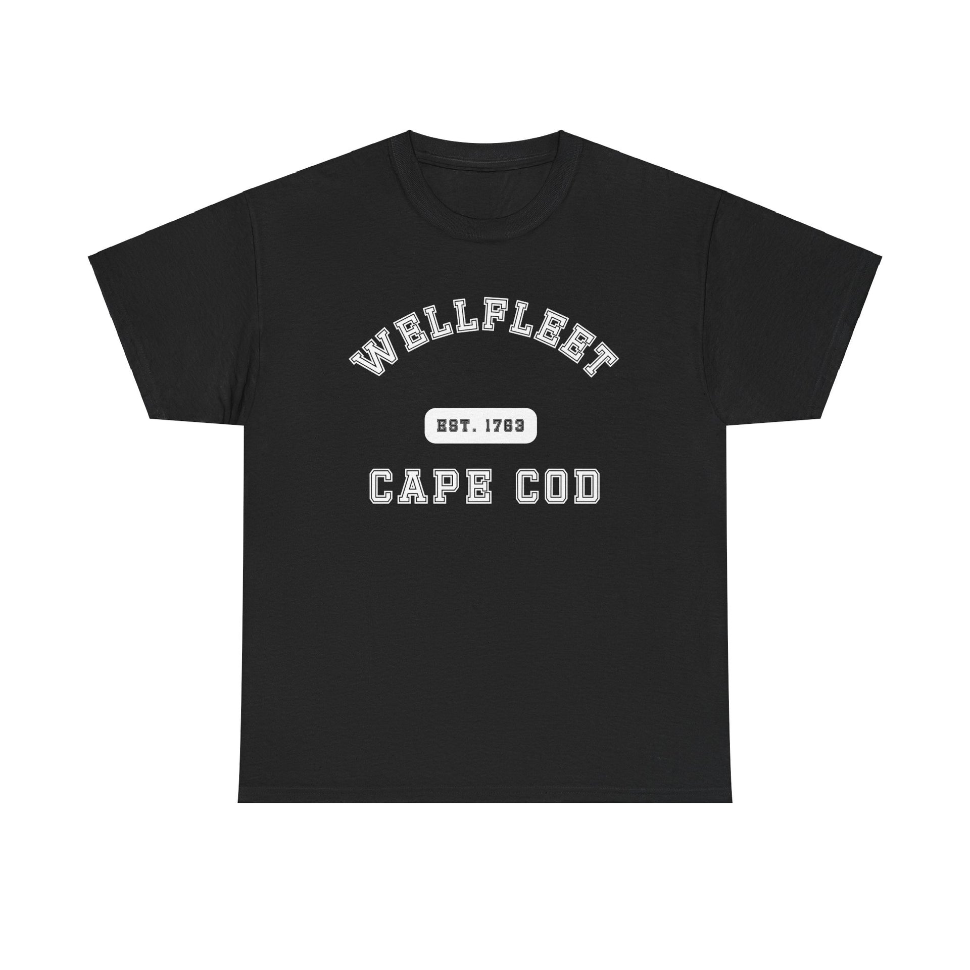 Wellfleet Cape Cod Est. 1763 Unisex Cotton Tee