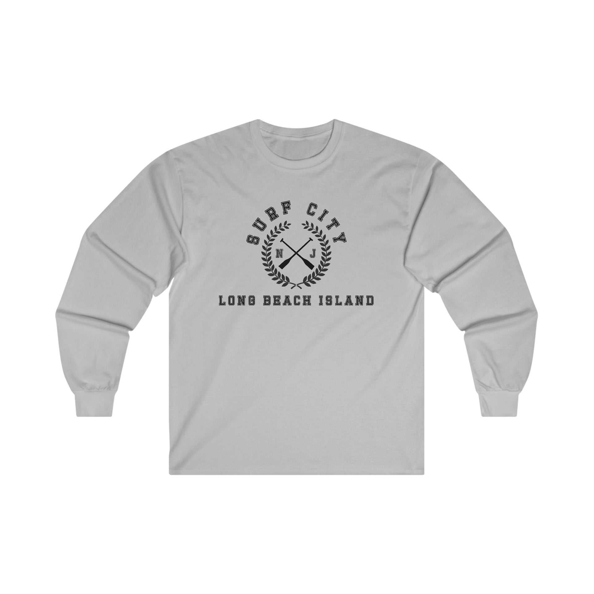 Surf City Long Beach Island Ultra Cotton Long Sleeve Tee